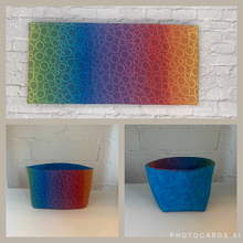 Load image into Gallery viewer, Foldable Fabric Yarn Bowl