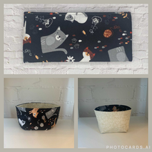 Load image into Gallery viewer, Foldable Fabric Yarn Bowl