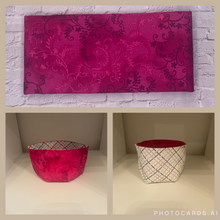 Load image into Gallery viewer, Foldable Fabric Yarn Bowl