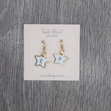 Load image into Gallery viewer, Twill & Print Glitter Star Stitch Markers