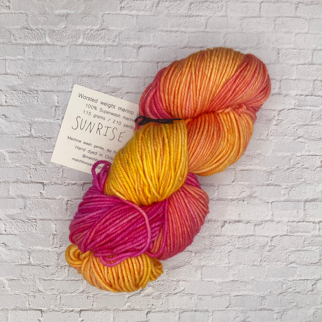 Matchbox Yarn - Worsted Merino