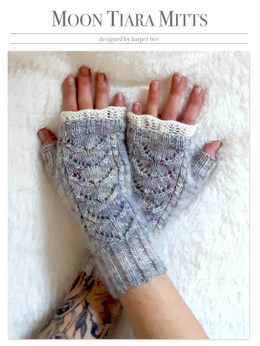 Moon Tiara Mitts by Harper Bee