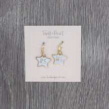 Load image into Gallery viewer, Twill &amp; Print Glitter Star Stitch Markers
