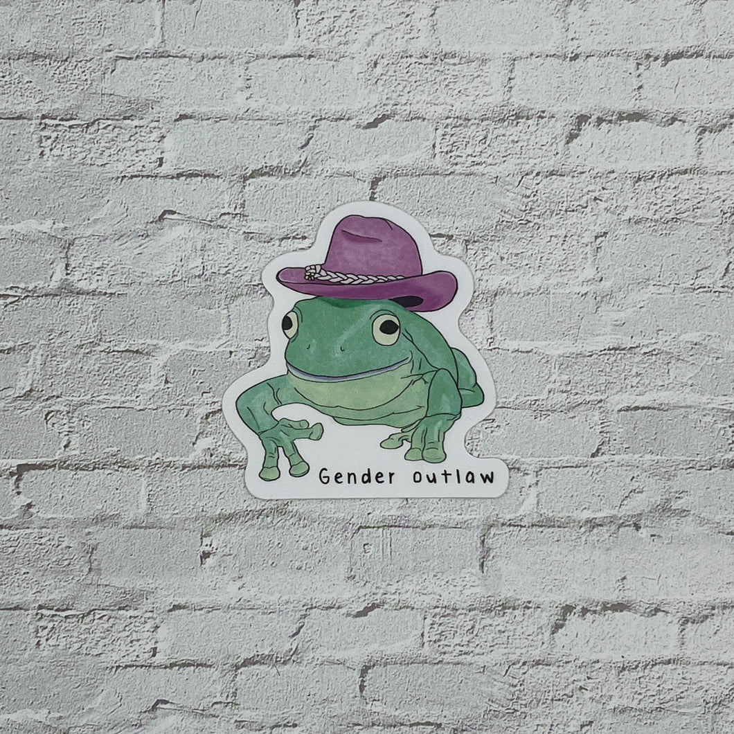 Affirmation Frog Stickers by Yerpers